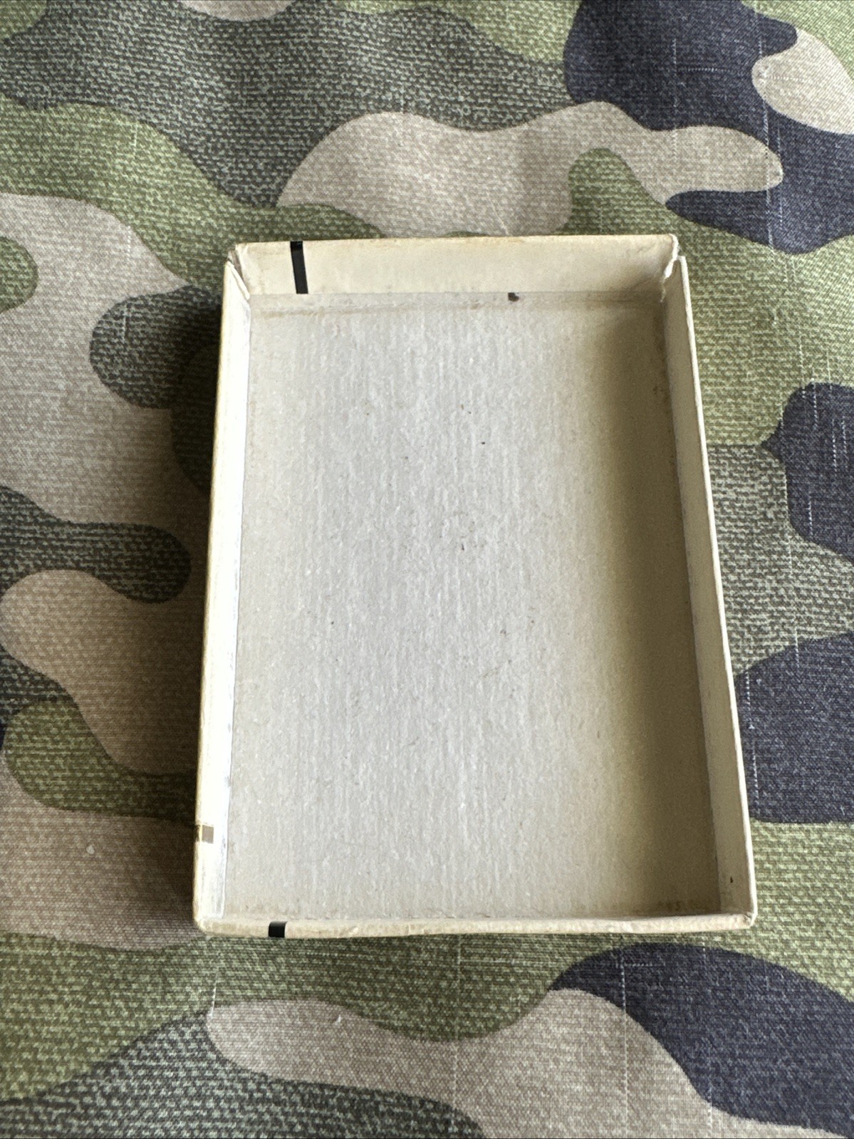 1960s Vintage Zippo Lighter Box – Brush Finish – BOX ONLY – Lot #92