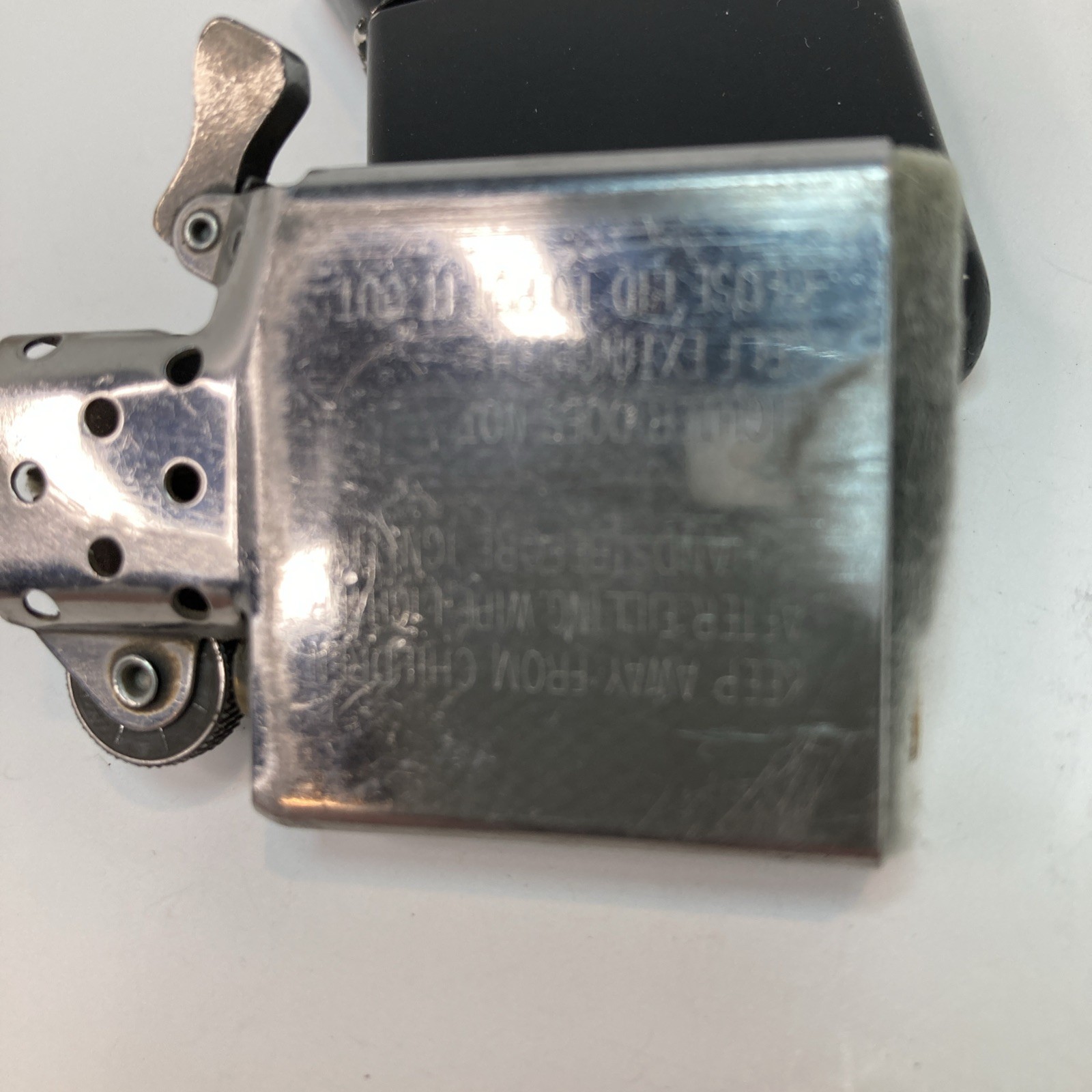 Vintage Zippo Lighter 1996 Classic Black with Original Box