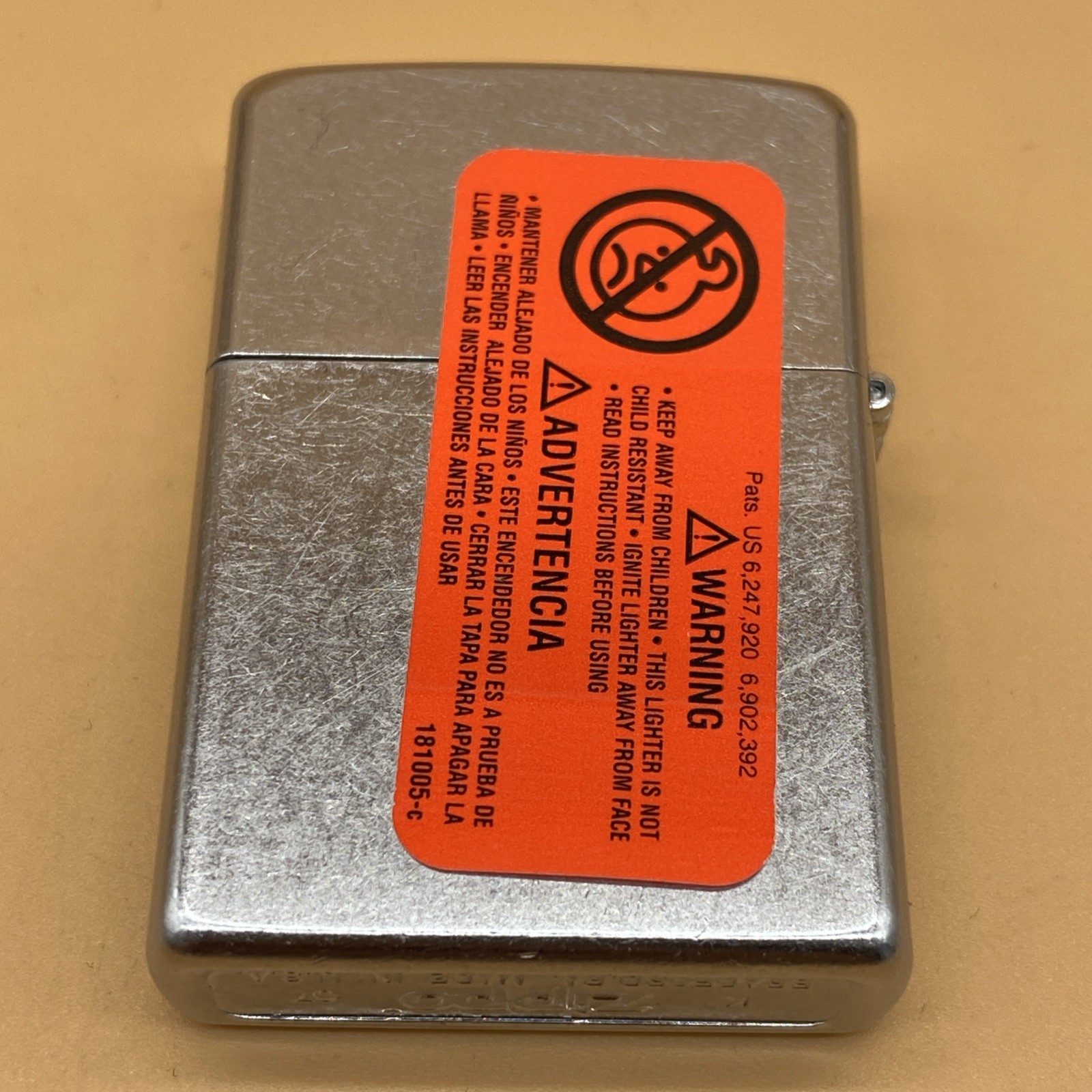 2007 Zippo Lighter AC/DC Highway To Hell Street Chrome Bradford USA New READ