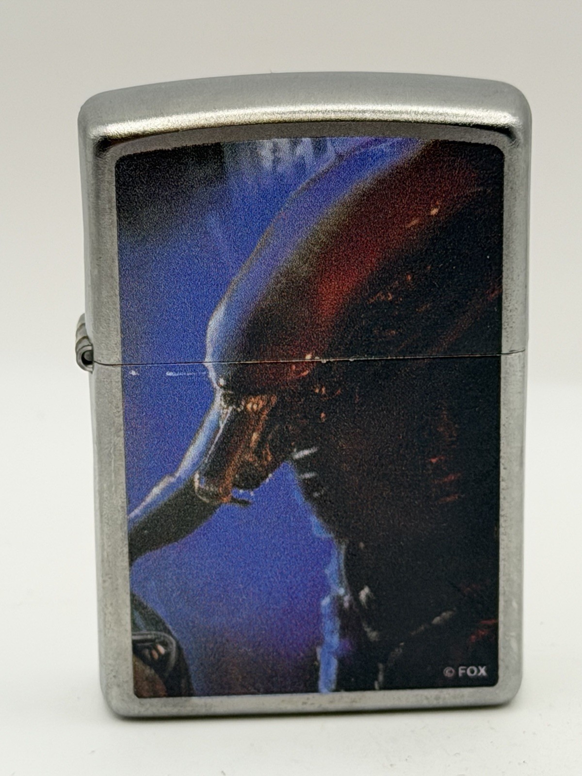 2017 Alien The Movie Chrome Zippo Lighter Bradford Exchange New