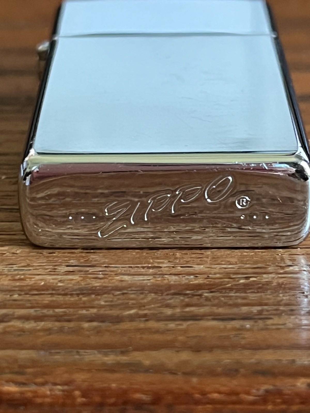 Silver Zippo lighter very nice