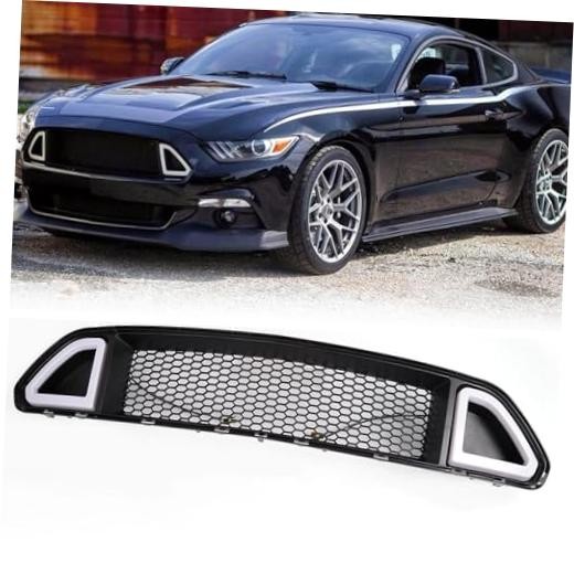 Front Bumper Upper Grille For 2015 2016 2017 Ford Mustang 15-17 Ford Mustang