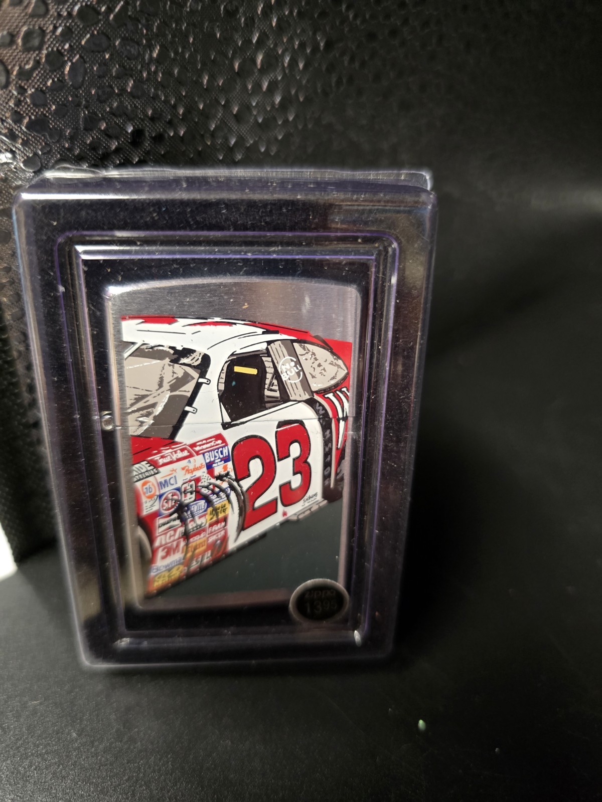 Mens Zippo Winston No Bull #23 Lighter Chrome NWT