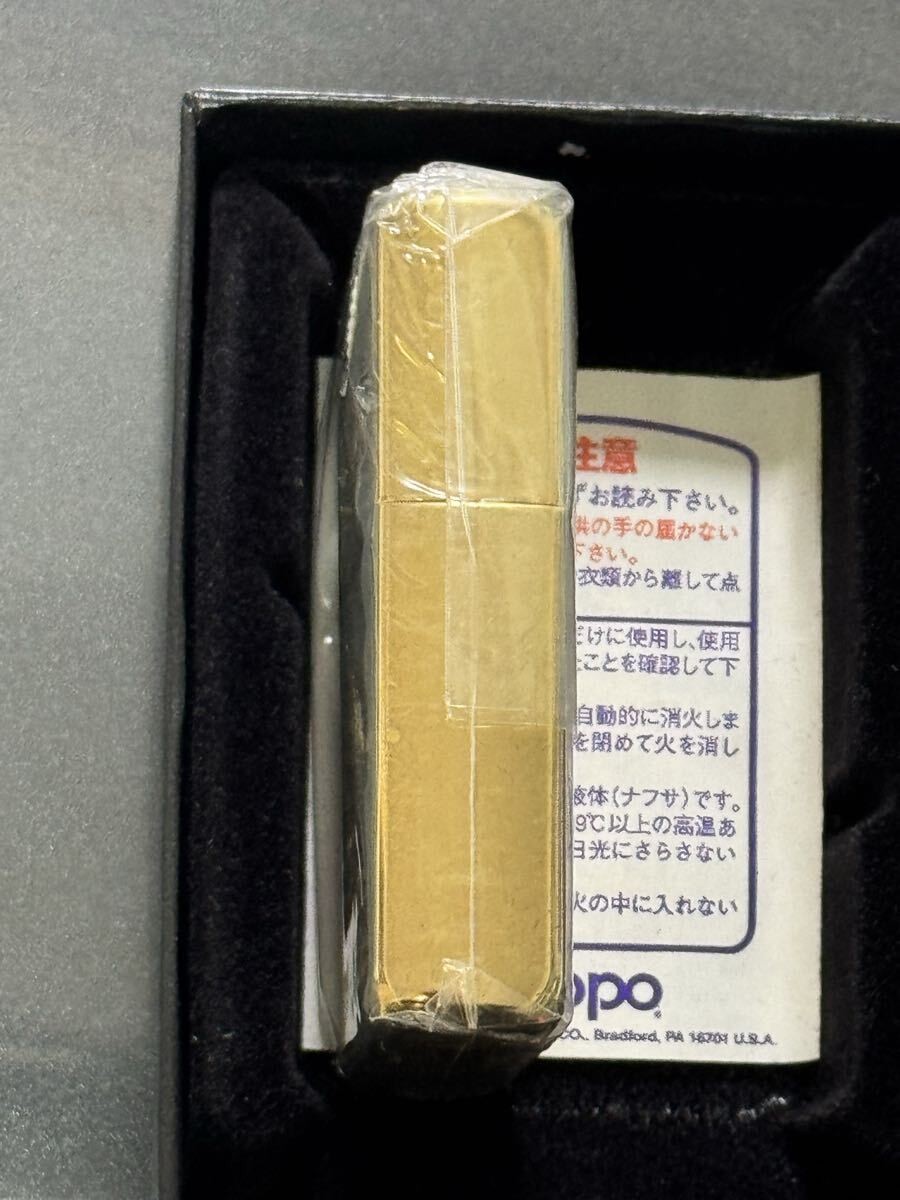 Zippo Biwa Hayahide BIRTHDAY Biwa Hayahide 4 Sided Gold Vintage Made in 1995 JRA