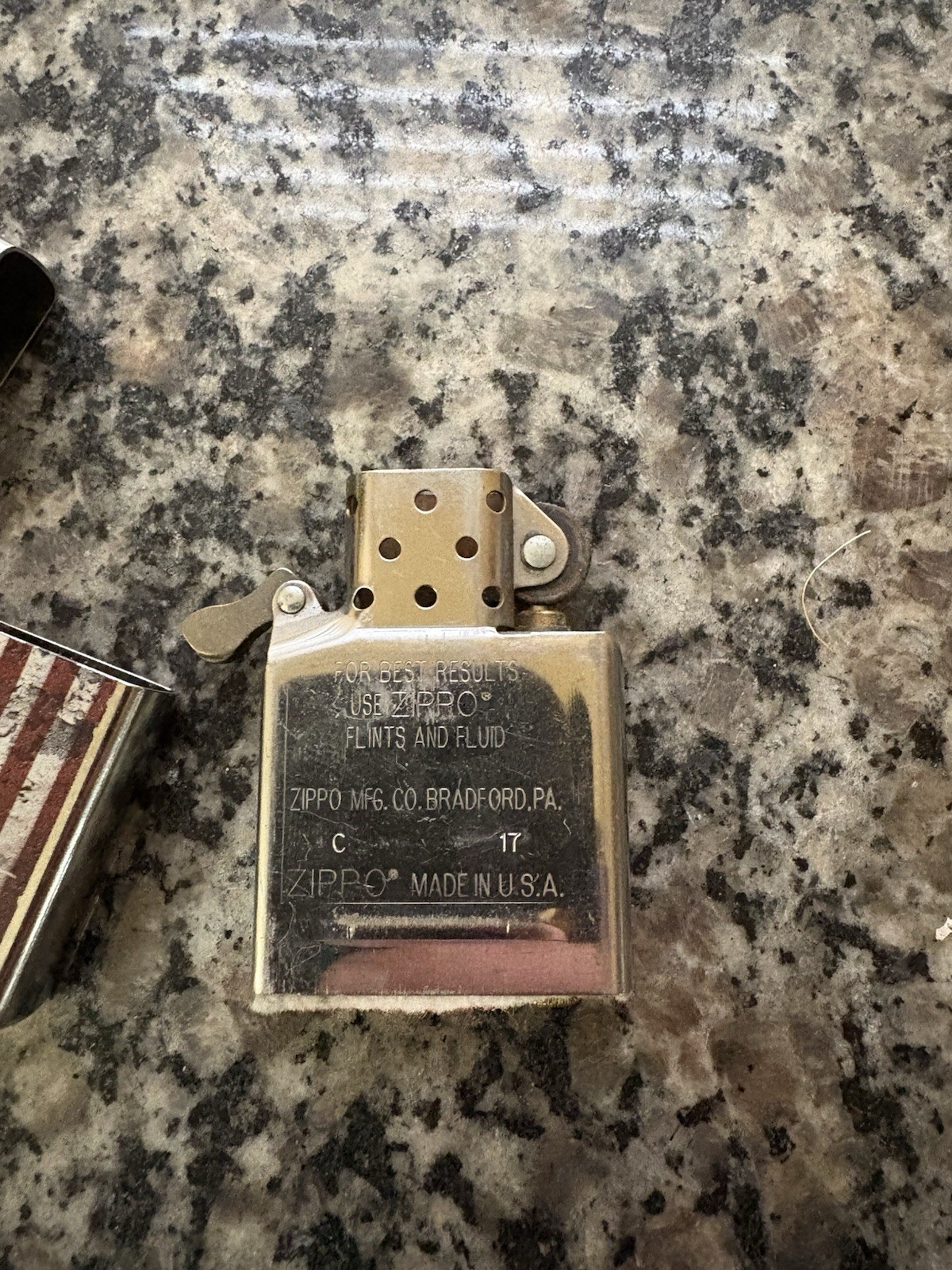Zippo American Flag Lighter Patriotic Design Flags & Patriotic Theme USA Made