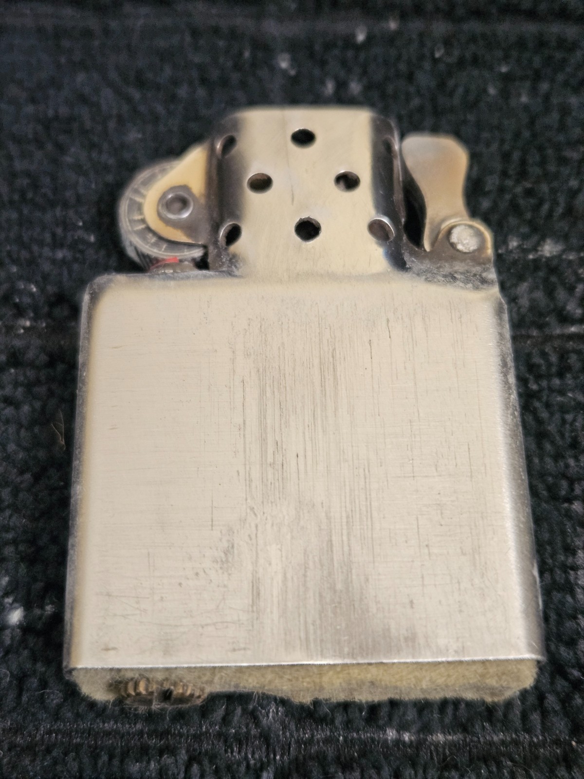 Vintage Sperry Gyroscope Co. Zippo – 1958 – brushed chrome – USED