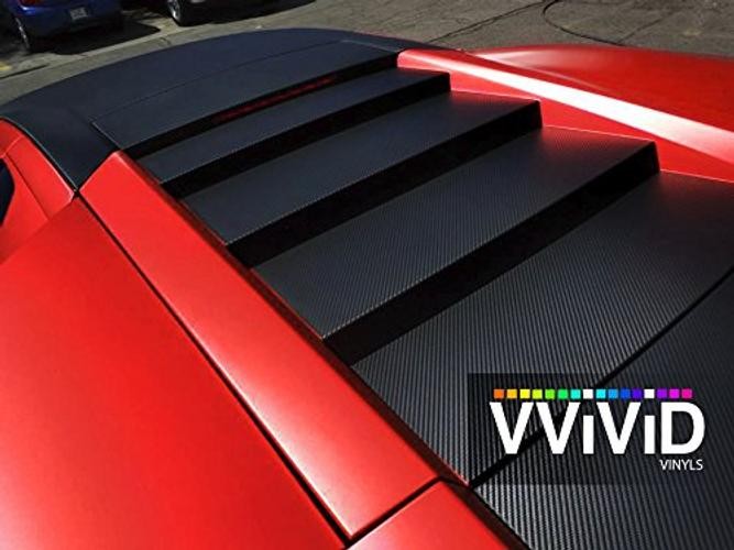 Red Satin Chrome Car Wrap Stretch Conform Cast Vinyl DIY () 1ft x 5ft