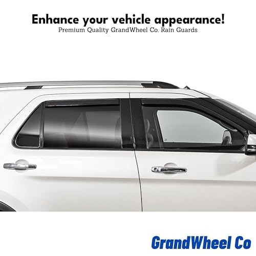 Window Deflectors Smoke Tinted In-Channel Side Window Vent For Trax 2014-2022