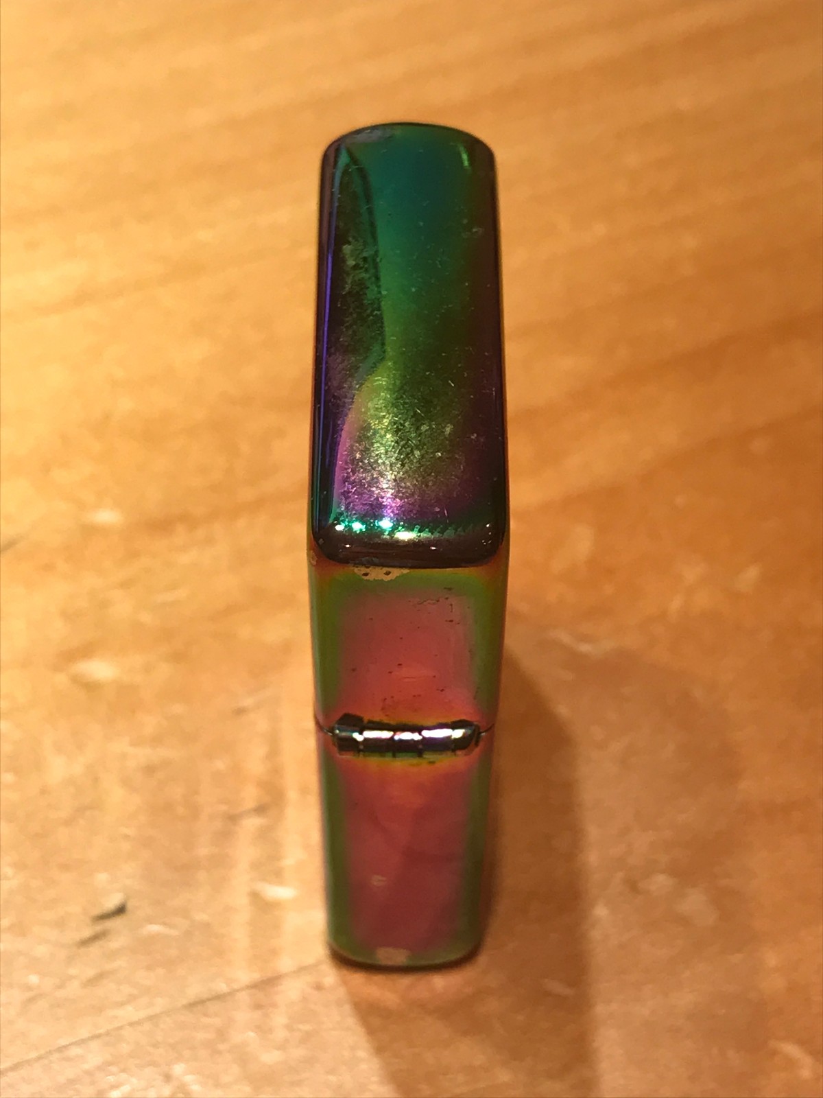 CLASSIC MULTI COLOR SPECTRUM IRIDESCENT ZIPPO LIGHTER MADE IN BRADFORD, PA USA