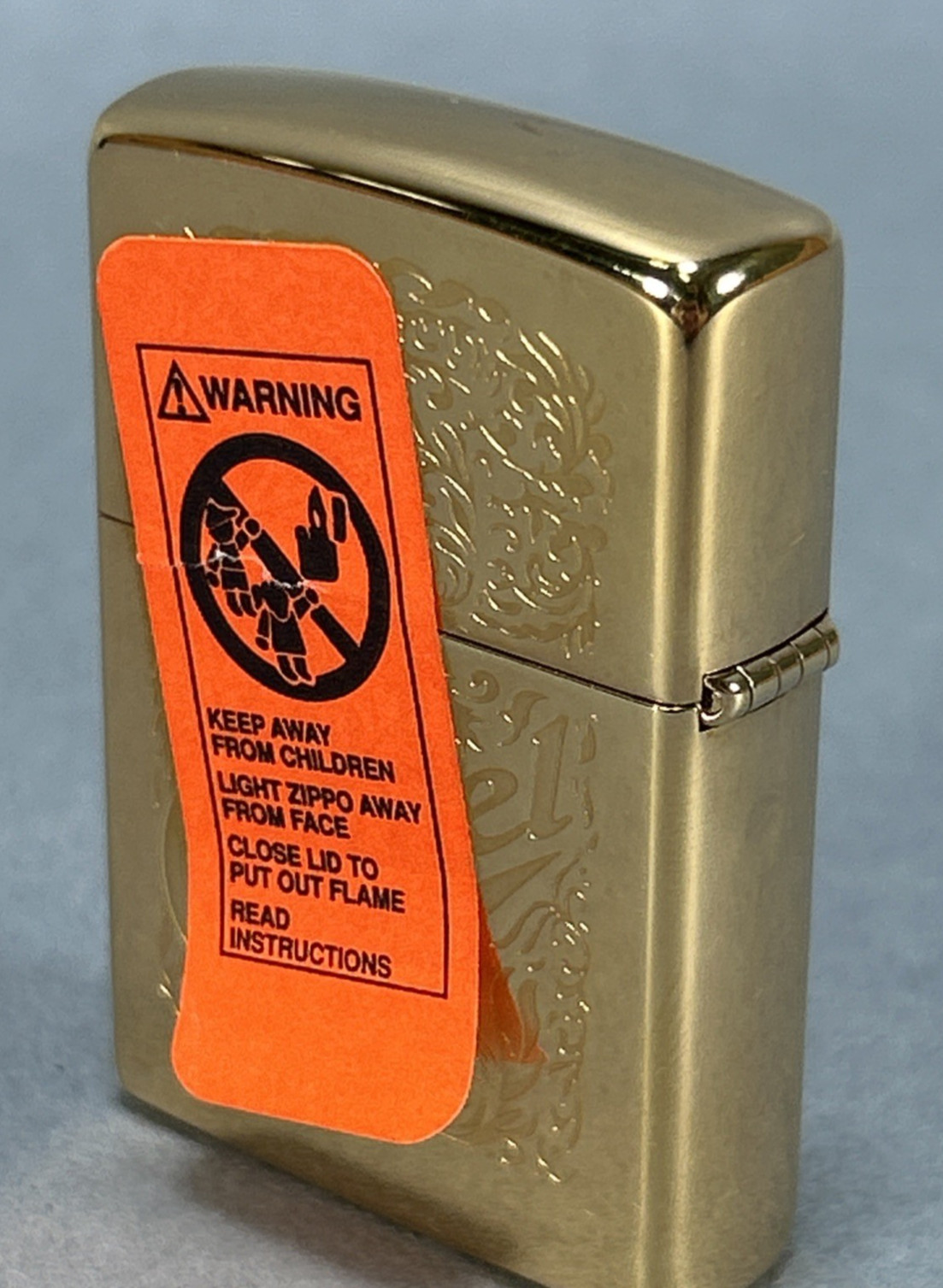 Zippo Lighter Camel Double Sided 22k Gold Plated Over Brass 1995
