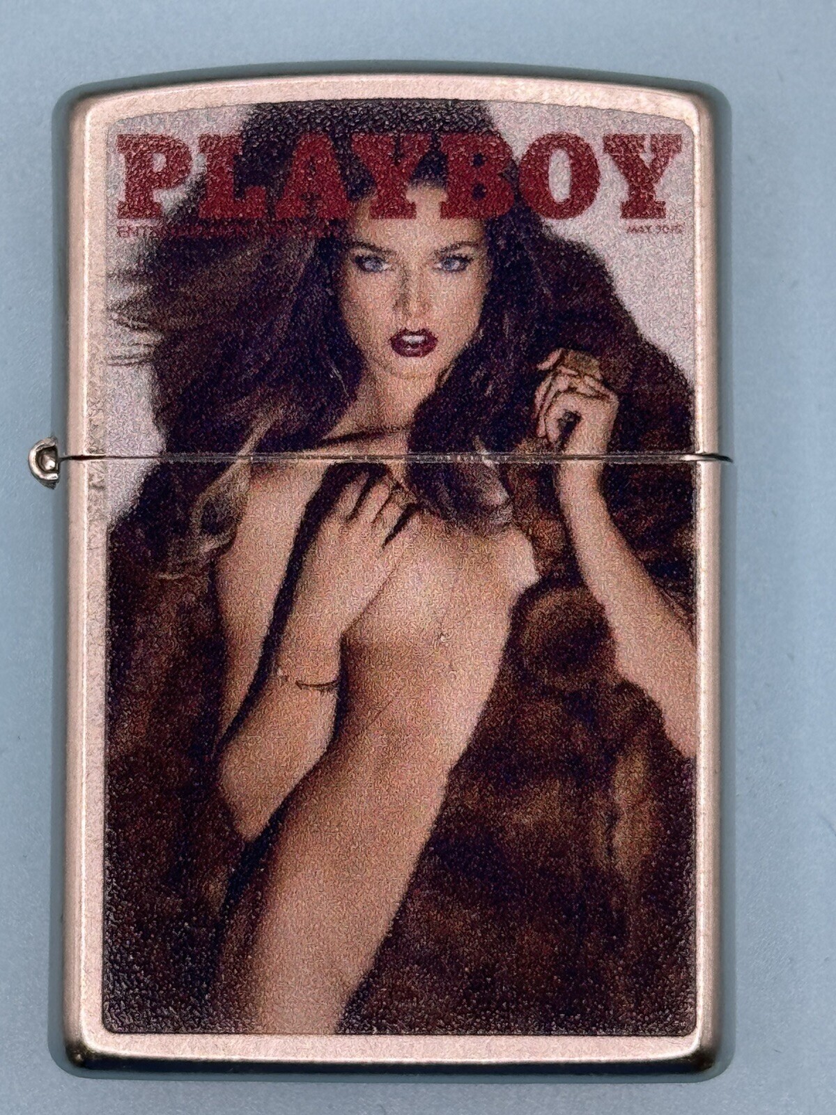 Vintage May 2015 Playboy Magazine Cover Zippo Lighter NEW Rare Pinup