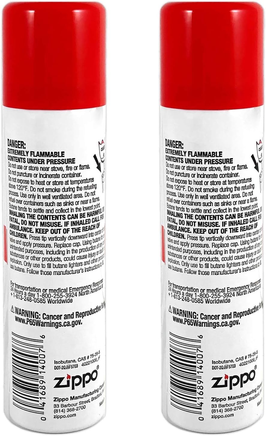 Reliable Performance Butane Fuel Refill 75ml – 2-Pack for Lighters & Torches