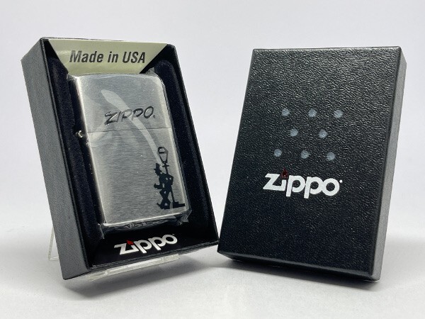 Zippo Oil Lighter Art Classic The Drunk Regular Case Japan