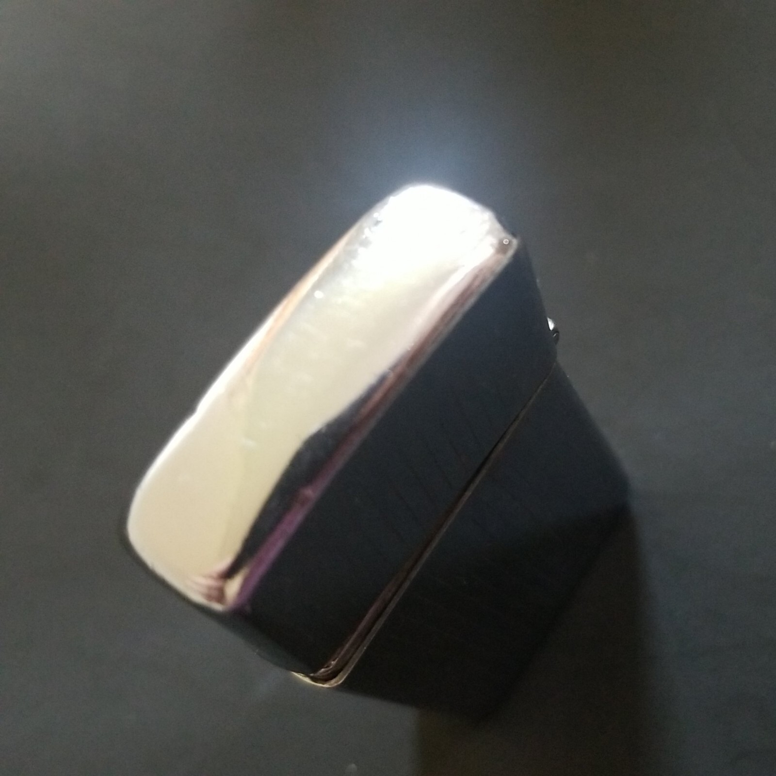 1971 Slim Pin Stripe Arabic Zippo Cigarette Lighter & Insert USA VTG II I Chrome