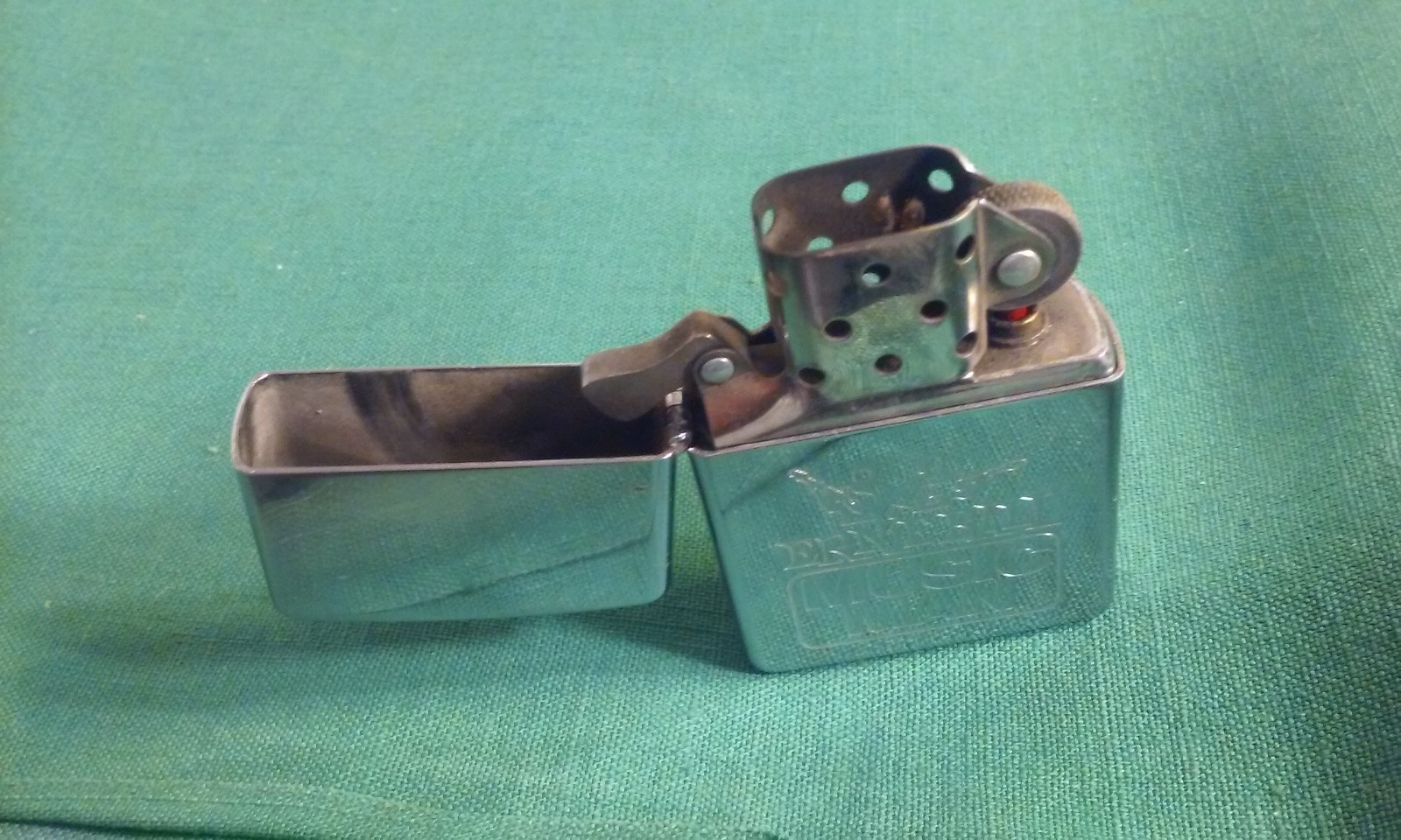 Ernie Ball Music Man 1996 Zippo Lighter „K XII“ Limited Edition of 500 Polished