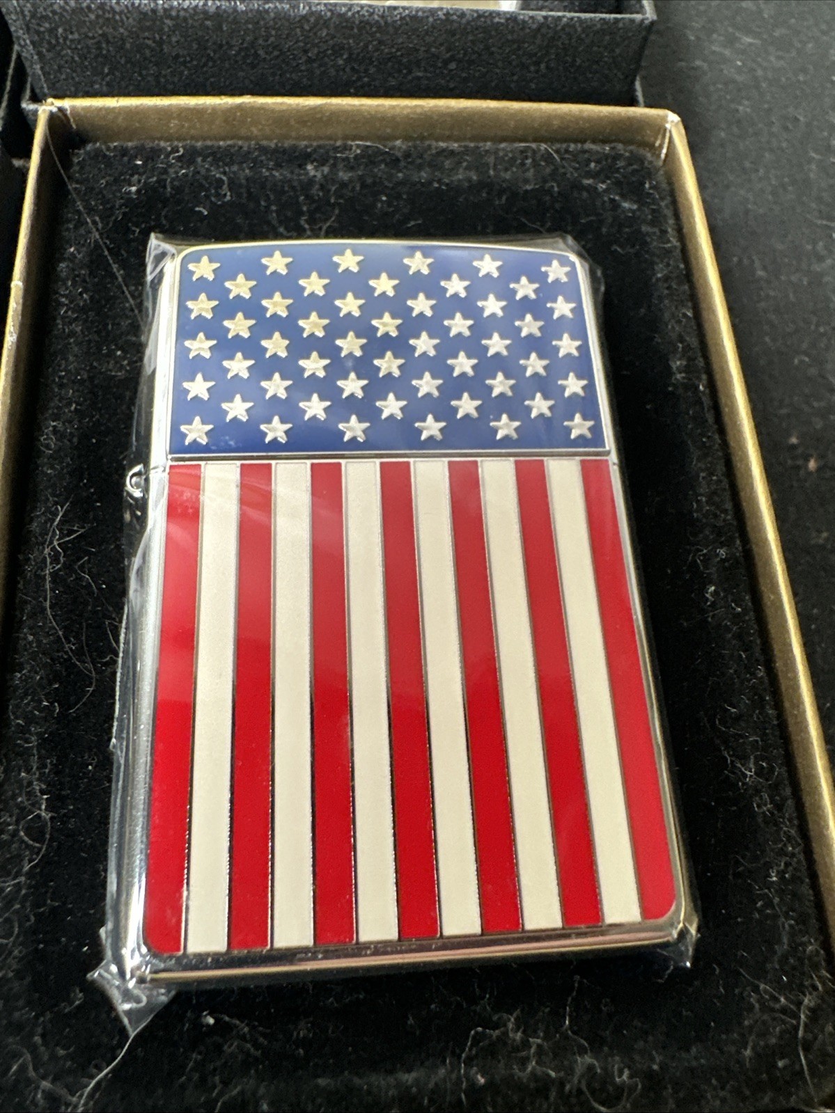 9 Zippo Lighters – Patriotic America Themed Flag, Statue Of Liberty Bald Eagle +