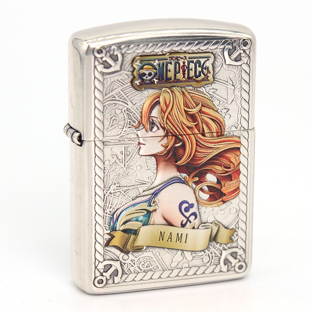 Zippo lighter 162 Armor Custom 3D Color Rendering/ One Piece: Nami New in Box