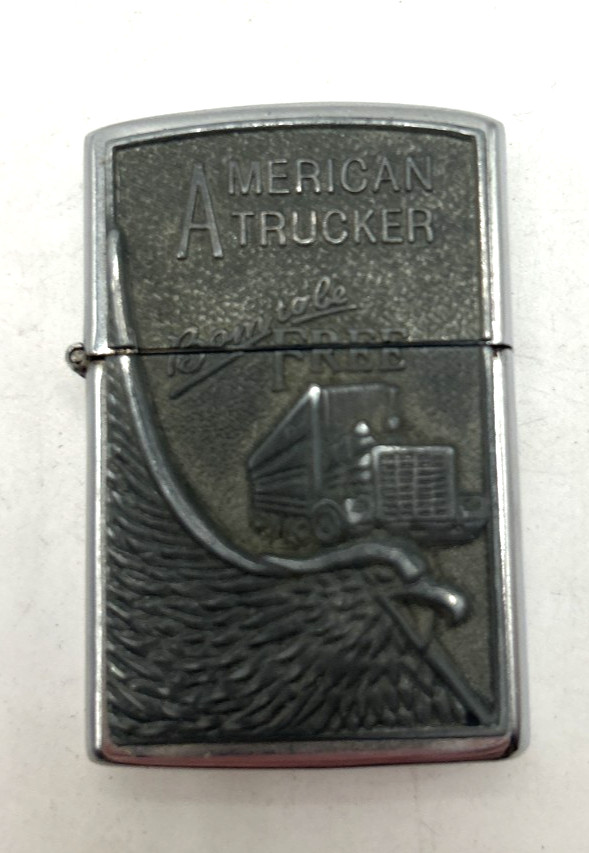 Zippo Petrol Lighter American Trucker Preowned