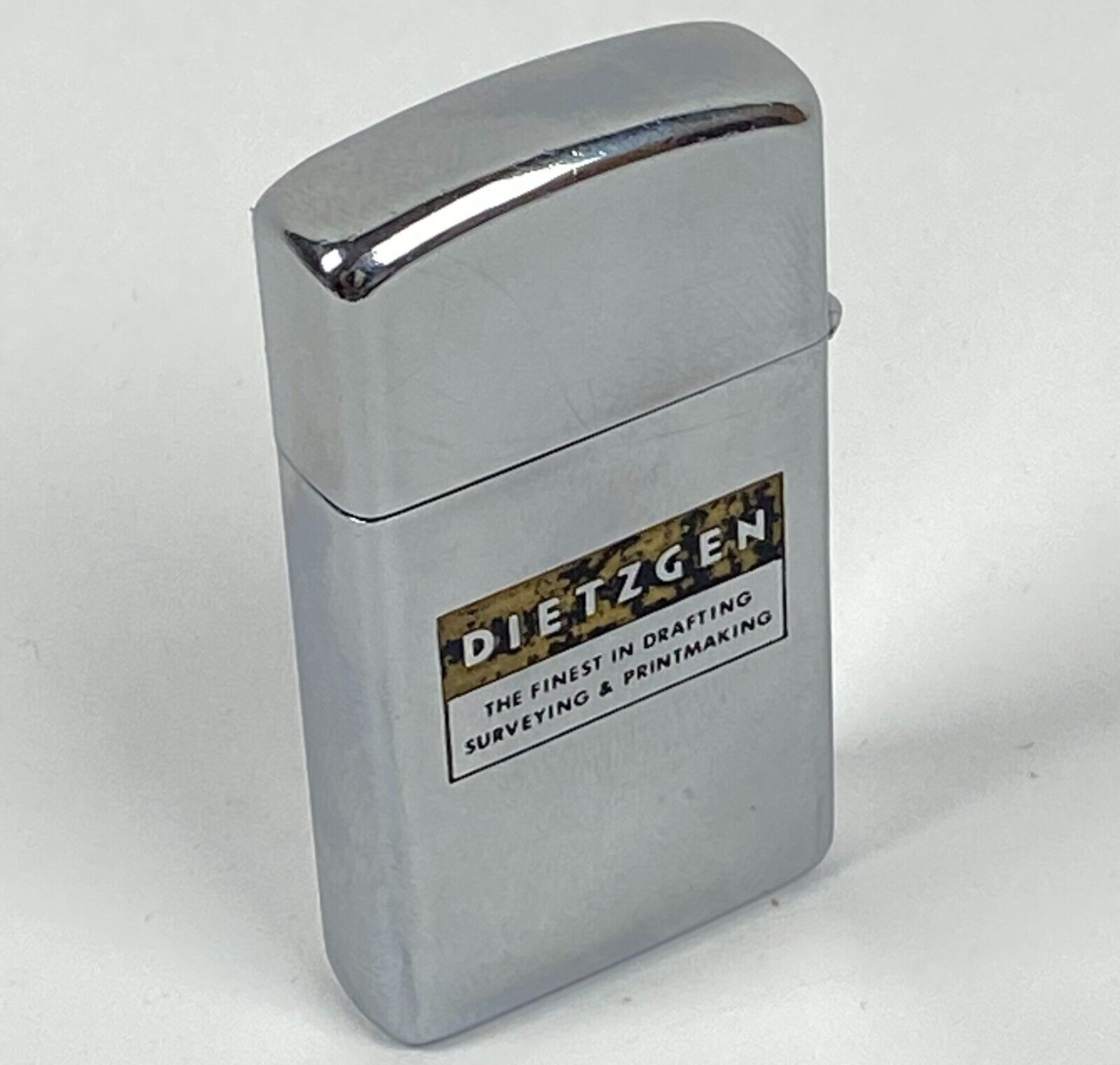 Zippo Lighter 1971 Hamilton Two Rivers Dietzgen WI Vietnam Era Vintage