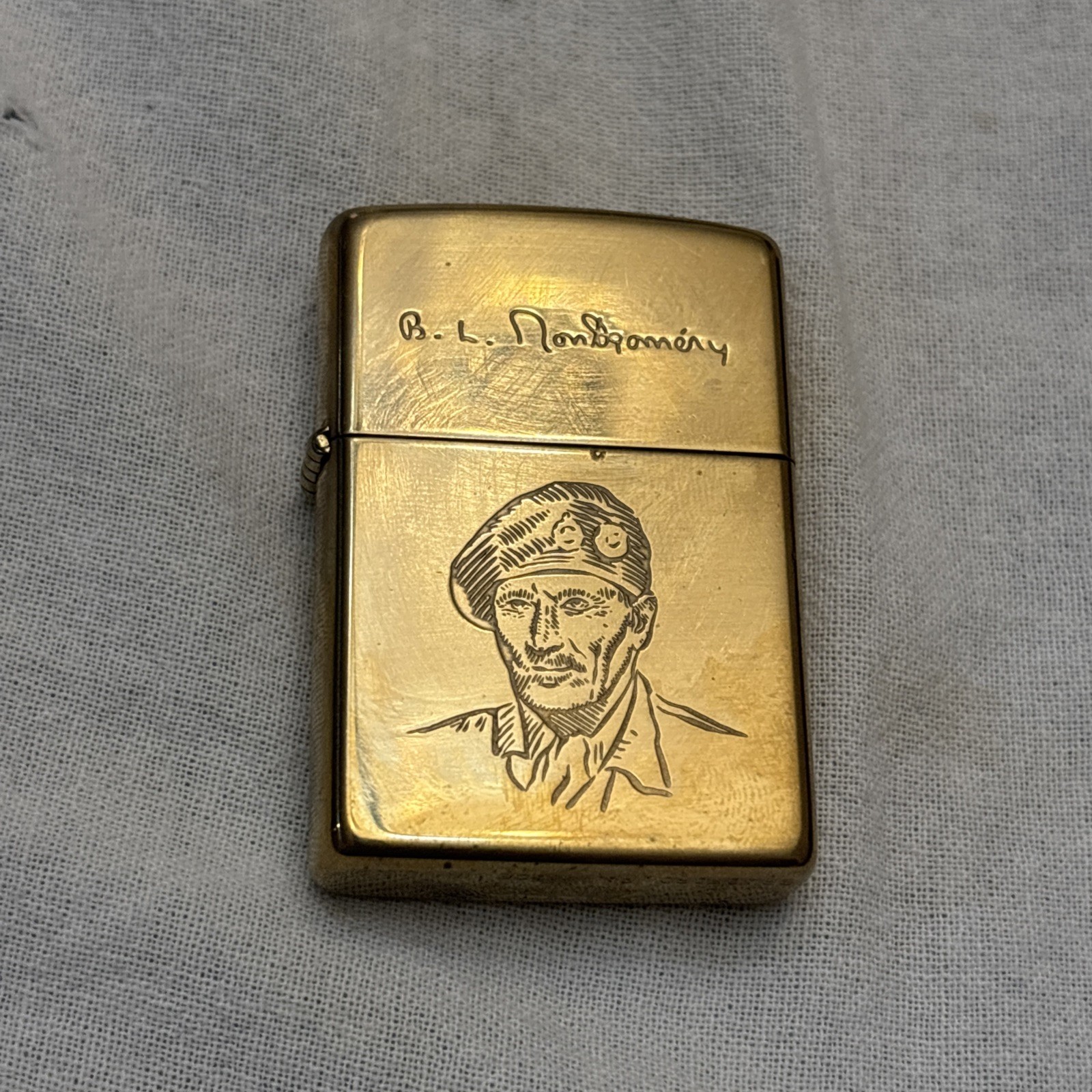 Zippo Vintage D-Day Normandy Allied Heroes Edition GENERAL B.L. MONTGOMERY New