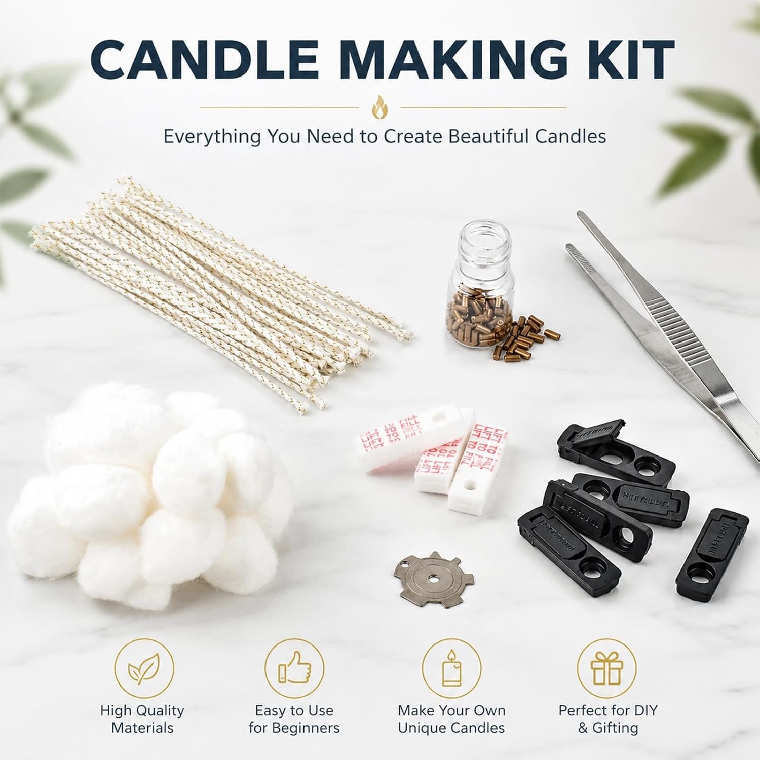 Zippo Repair Kit – Replacement Parts with Cotton, Flint, Wick, Pad & Tool