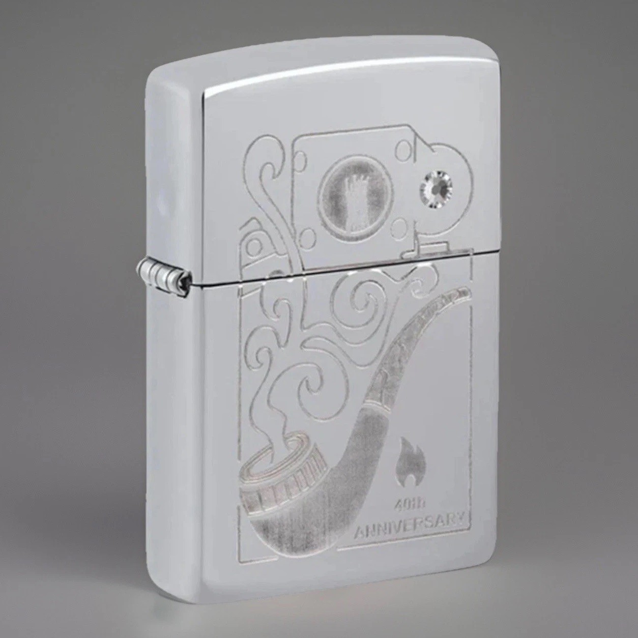 Genuine Zippo Armor Limited Edition Lighter, Pipe Insert, New In Clamshell Case