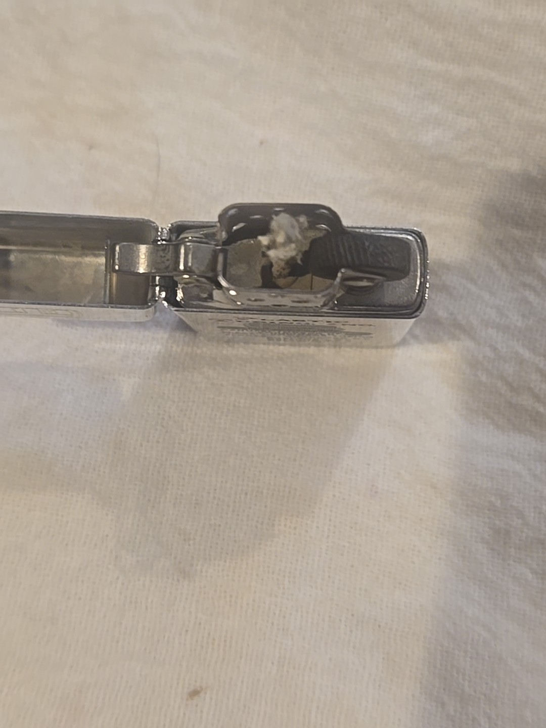 Vintage ZIPPO (Thin Model) Plastic Tubing Company ( not fired )