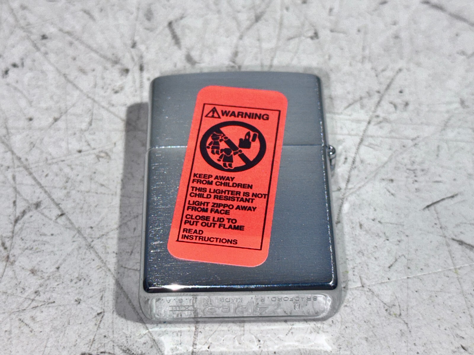 Zippo 487 Sam Colt Gun Slogan Lighter – New Unfired