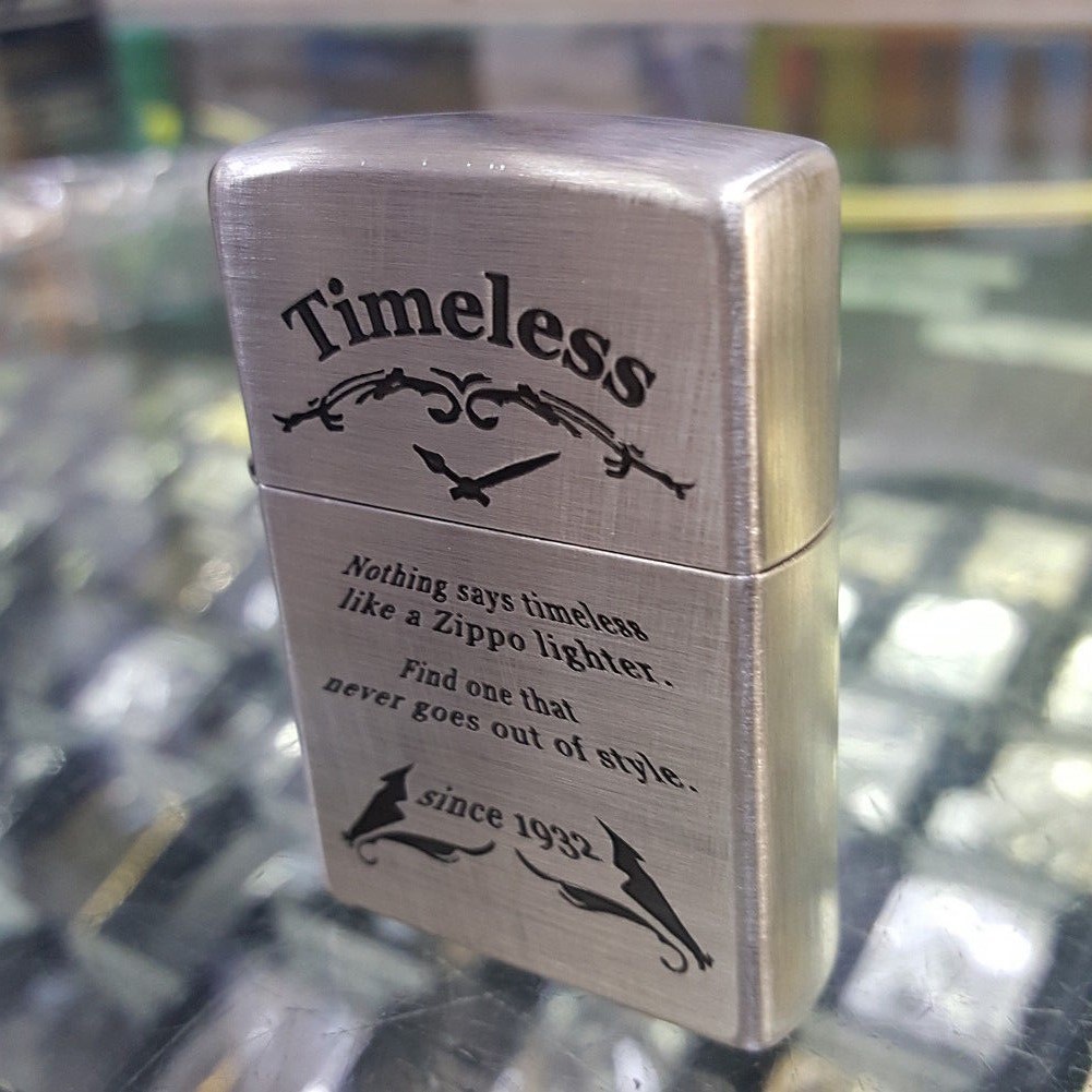 Zippo Timeless SV Lighter Genuine Original Packing 6 Flints set GIFT
