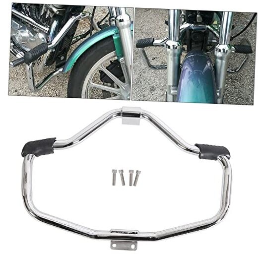 1 1/4″ Mustache Engine Guard Crash Bar Compatible with Harley 04-23 Sportster