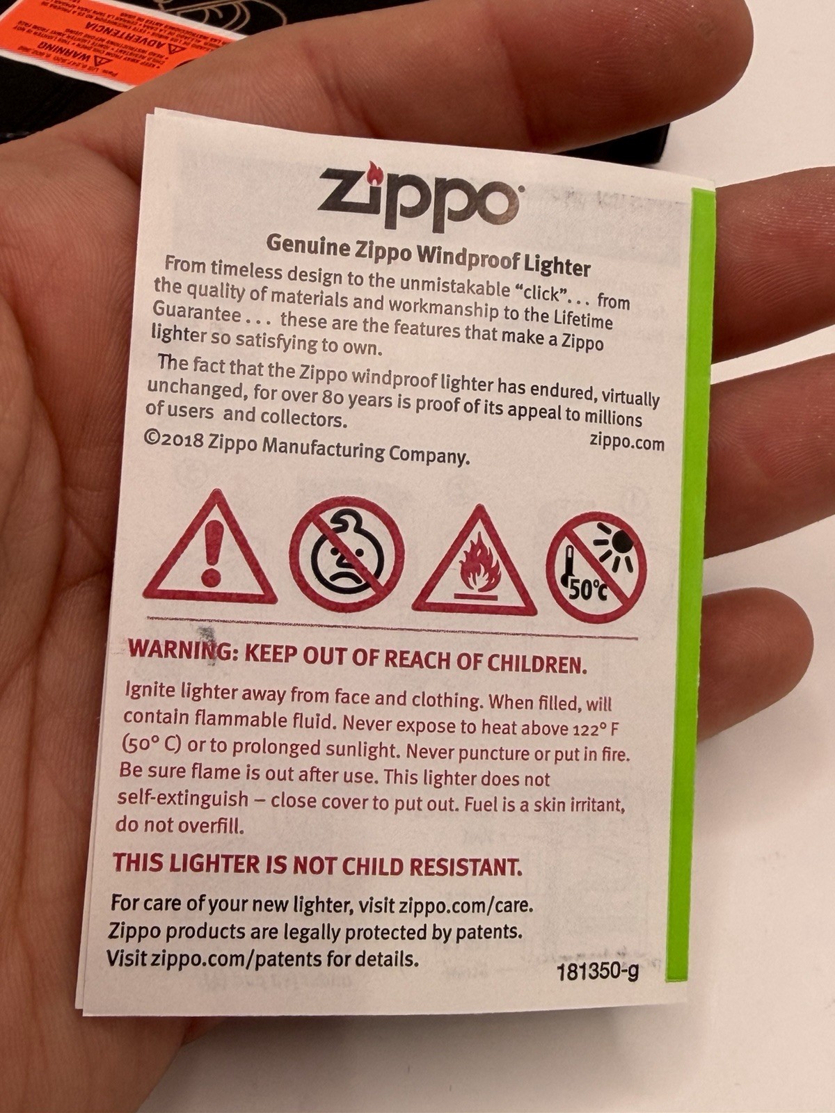 Zippo Script Logo Collectible Lighter Rose Gold Limited 10878/17500 New In Box