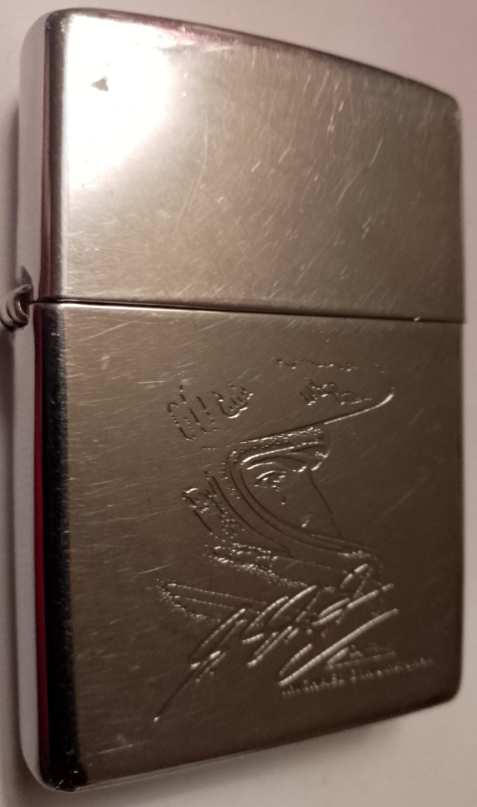 Zippo Michael Shumaker High Polish Chrome Lighter