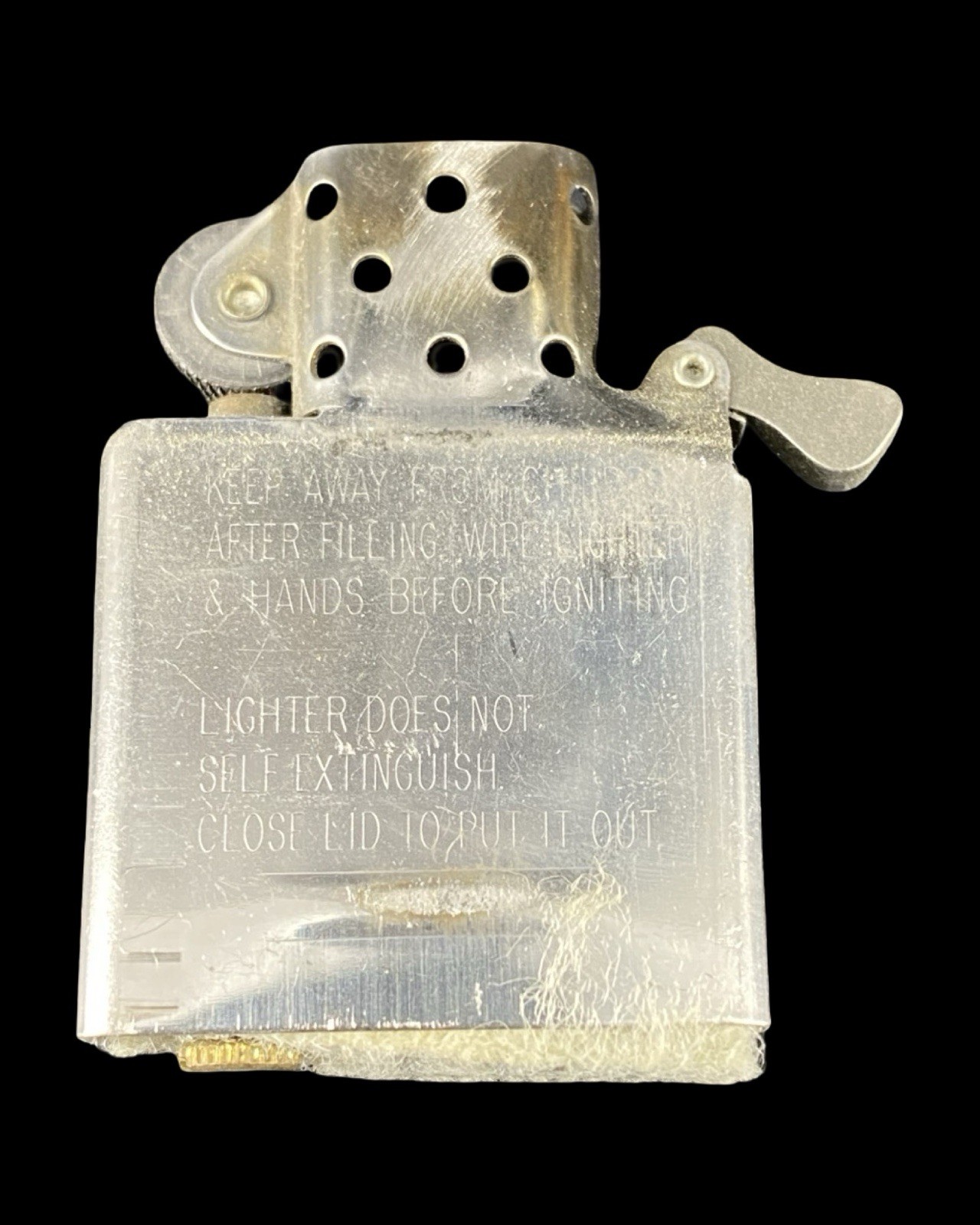 Vintage 1995 Camel Cigarettes Advertising Zippo Lighter Holiday Camel in Snow