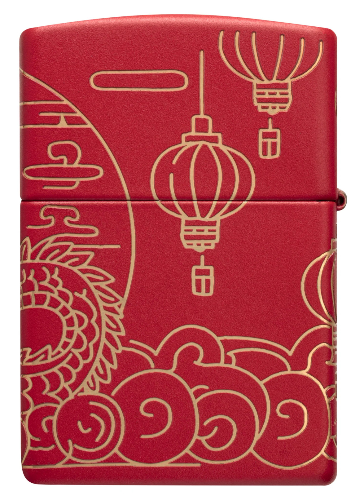 Zippo Windproof Chinese Dragon & Lanterns 360 Degree Lighter, 47146, New In Box