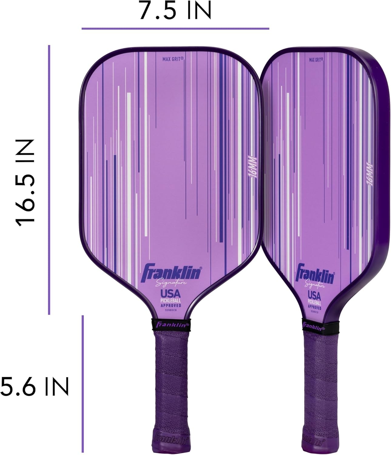 Franklin Sports Pro Pickleball Paddles – Signature Series Pro Pickleball Paddle