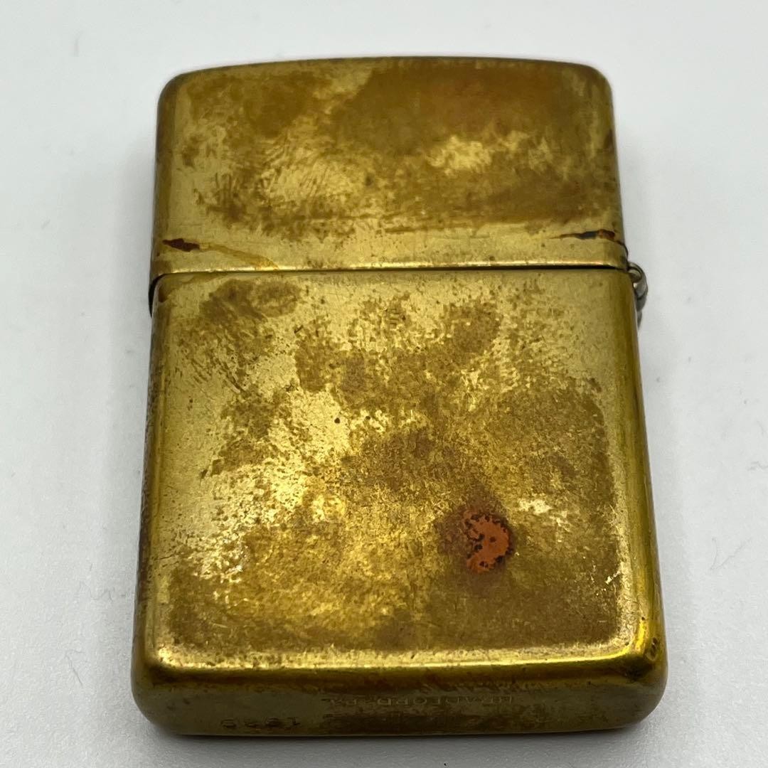 Vintage Zippo 1932-1989 Why Did He Name It „Zippo“ Solid Brass Oil Lighter