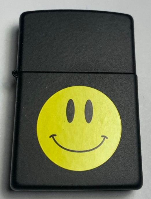 Zippo Lighter Smiley Face BRAND NEW Smiley is a Sticker, not Painted