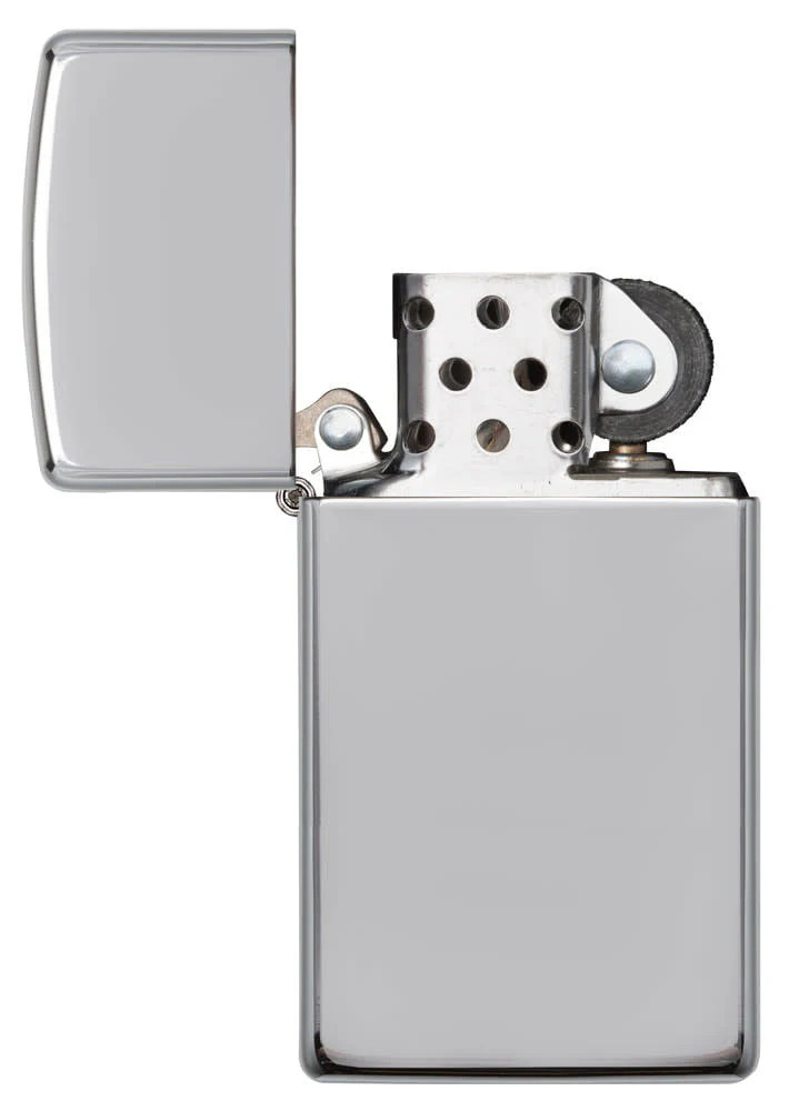 Zippo Armor Slim Windproof High Polished Chrome Lighter, 1606 New In Box