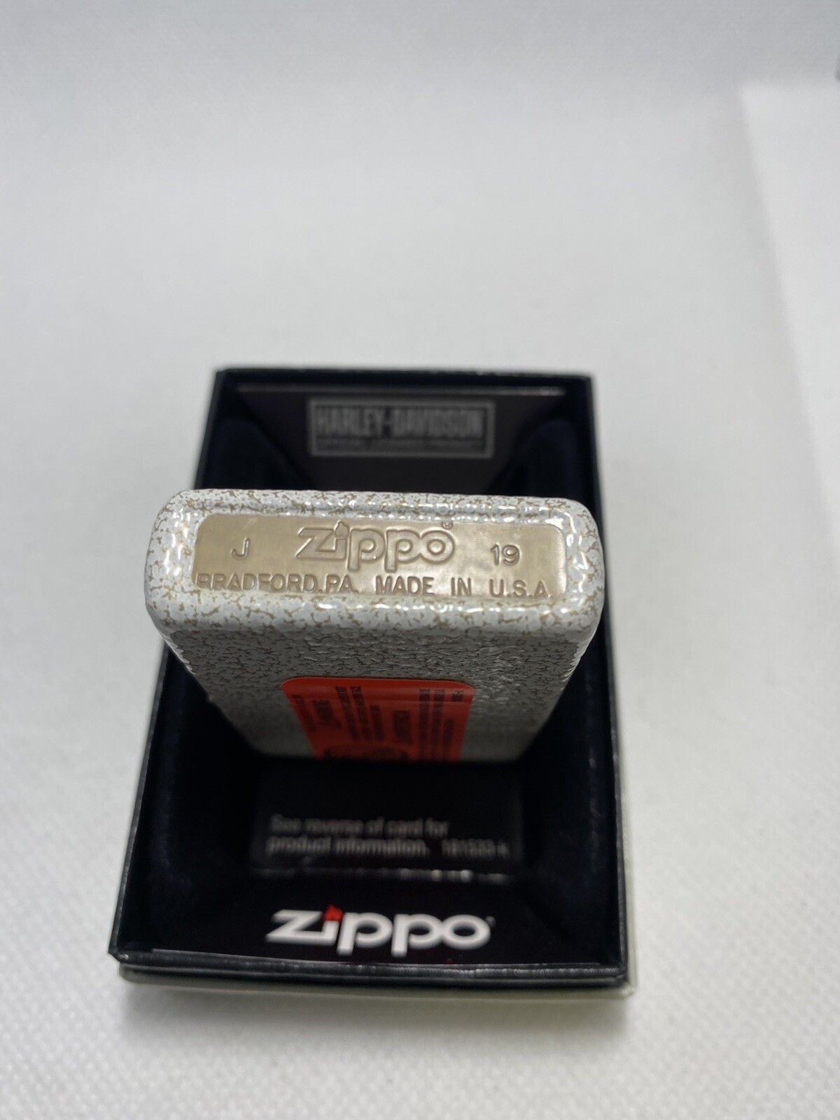 Zippo Textured Harley Davidson Lighter