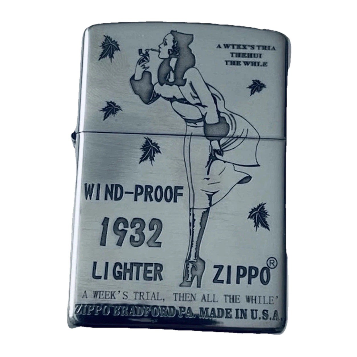 HEAVY ARMOR Genuine Zippo Windy Anniversary 1932 – 2023 Lighter Double Sided New