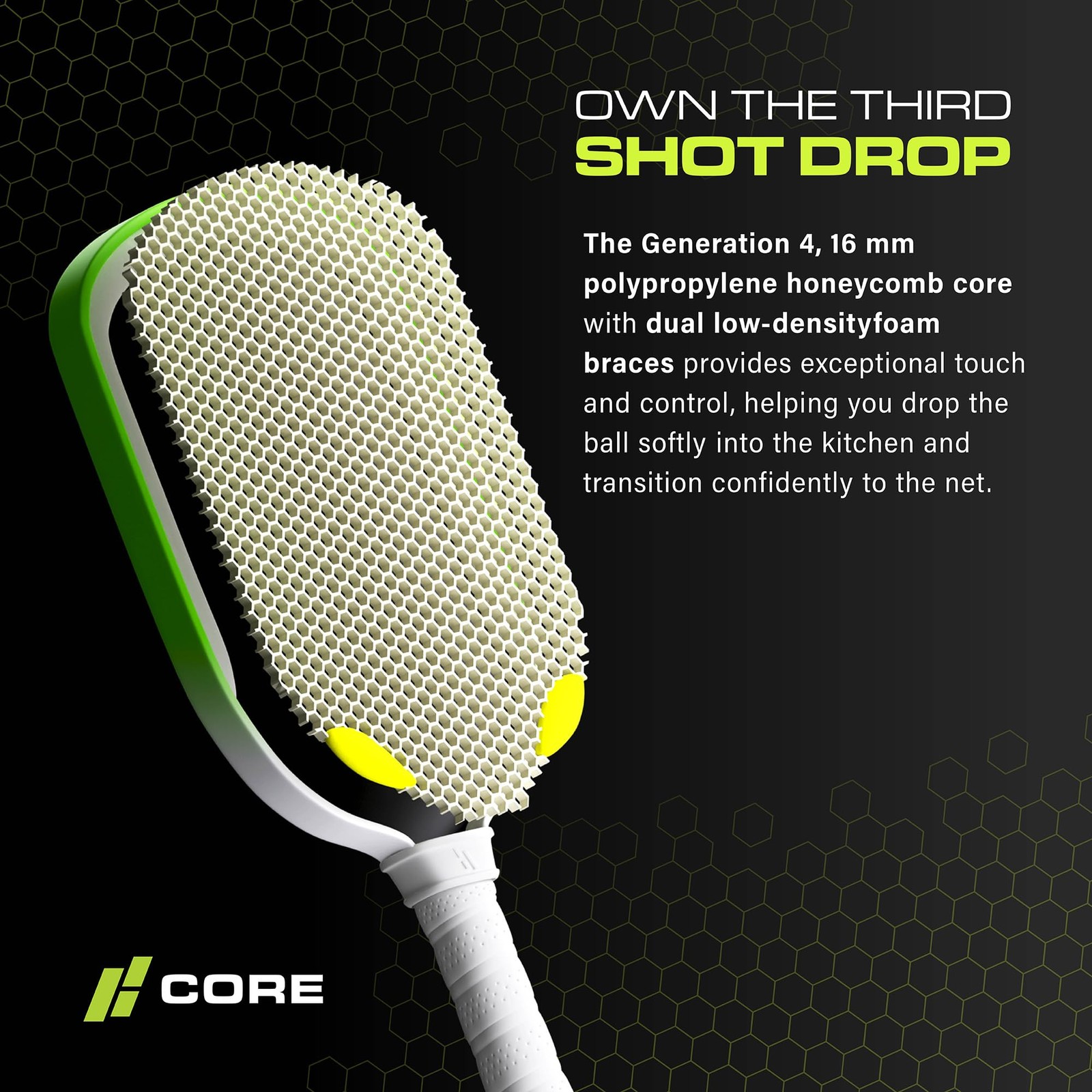 Core Pickleball-Pro4Ggen4 – – Max Control – Raw