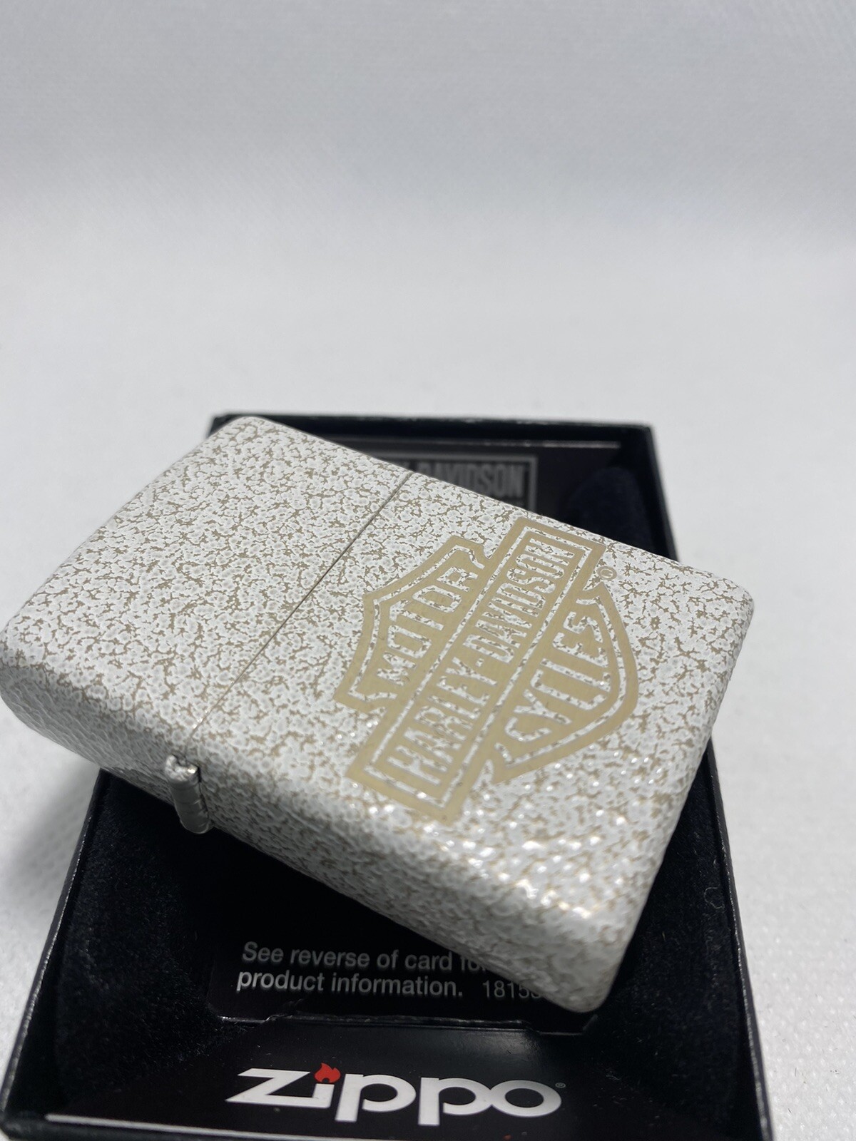 Zippo Textured Harley Davidson Lighter