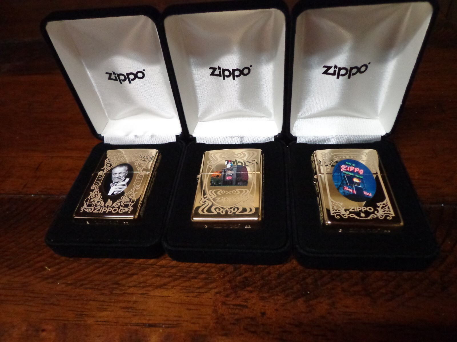 ZIPPO REINSPIRE 3 LIGHTER SET LIMITED EDITION MINT IN BOXES – 1 SET #245/300