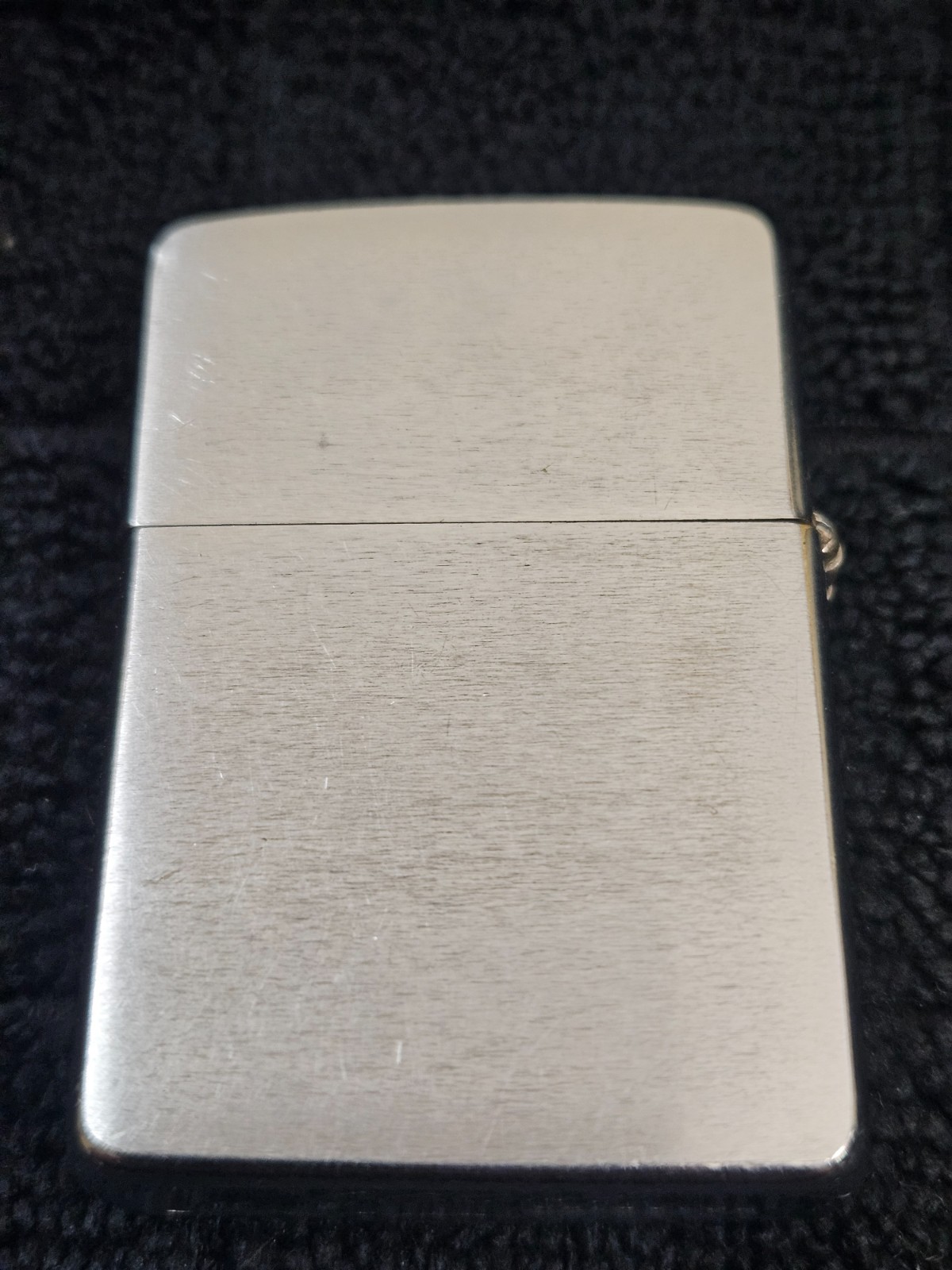 Vintaeg Brushed Chrome Zippo Windproof Lighter – 1960 – Used