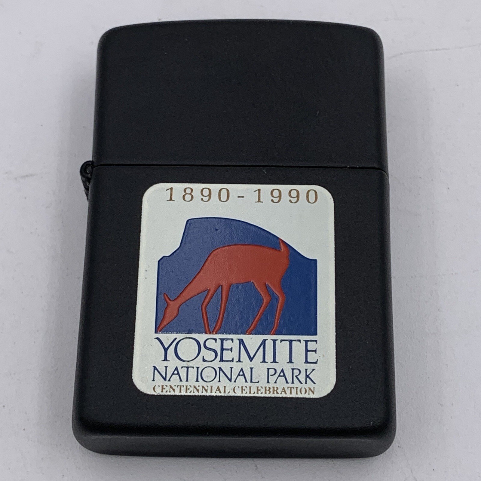 VTG 1990 YOSEMITE NATIONAL PARK ZIPPO LIGHTER New Unfired Centennial Celebration