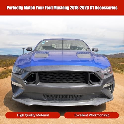 Grille Guards & Grilles Mesh Front Bumper Upper Hood Grille Grill, Compatible