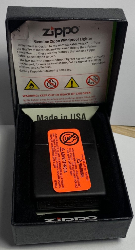 Zippo Lighter First Aide BRAND NEW Cross is a Sticker, not Painted