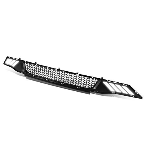 Honeycomb Mesh Front Bumper Lower Grille w/LED DRL Bar Compatible Mesh LED