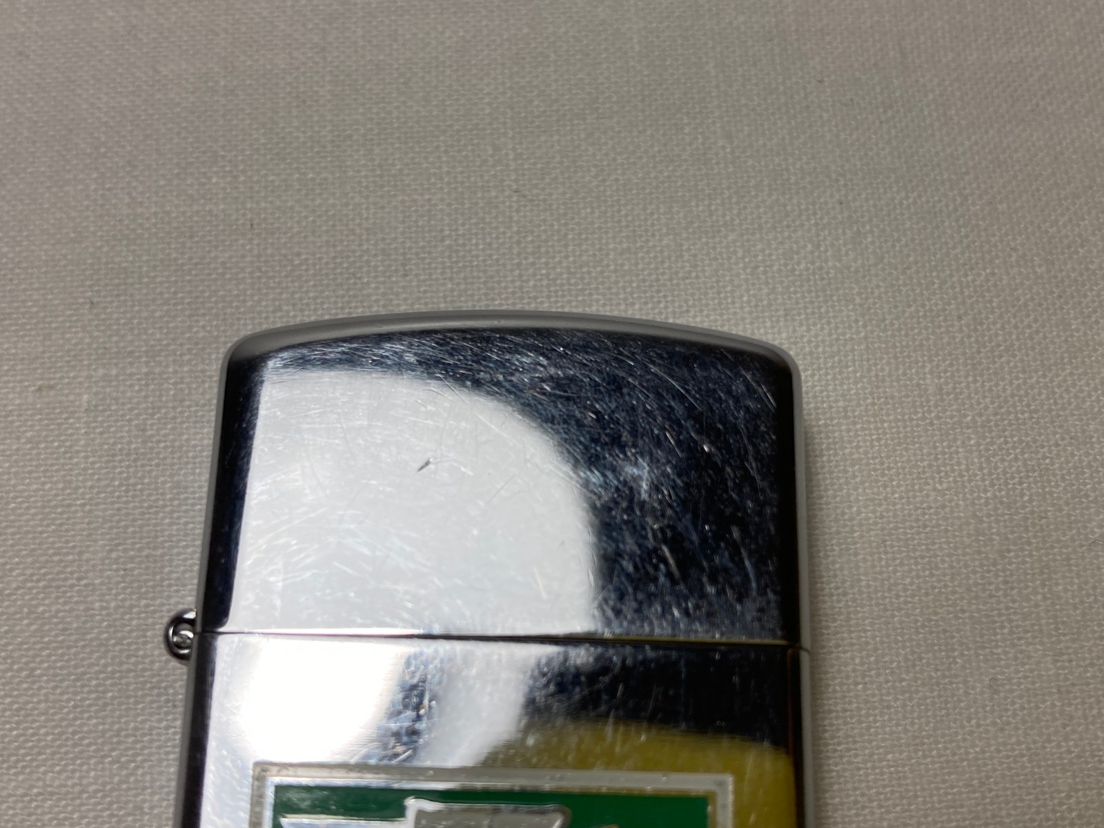 Vtg Advertising Zippo Slim Ebenezer Oil Co. Wellsville NY 75th Anniversary 1991