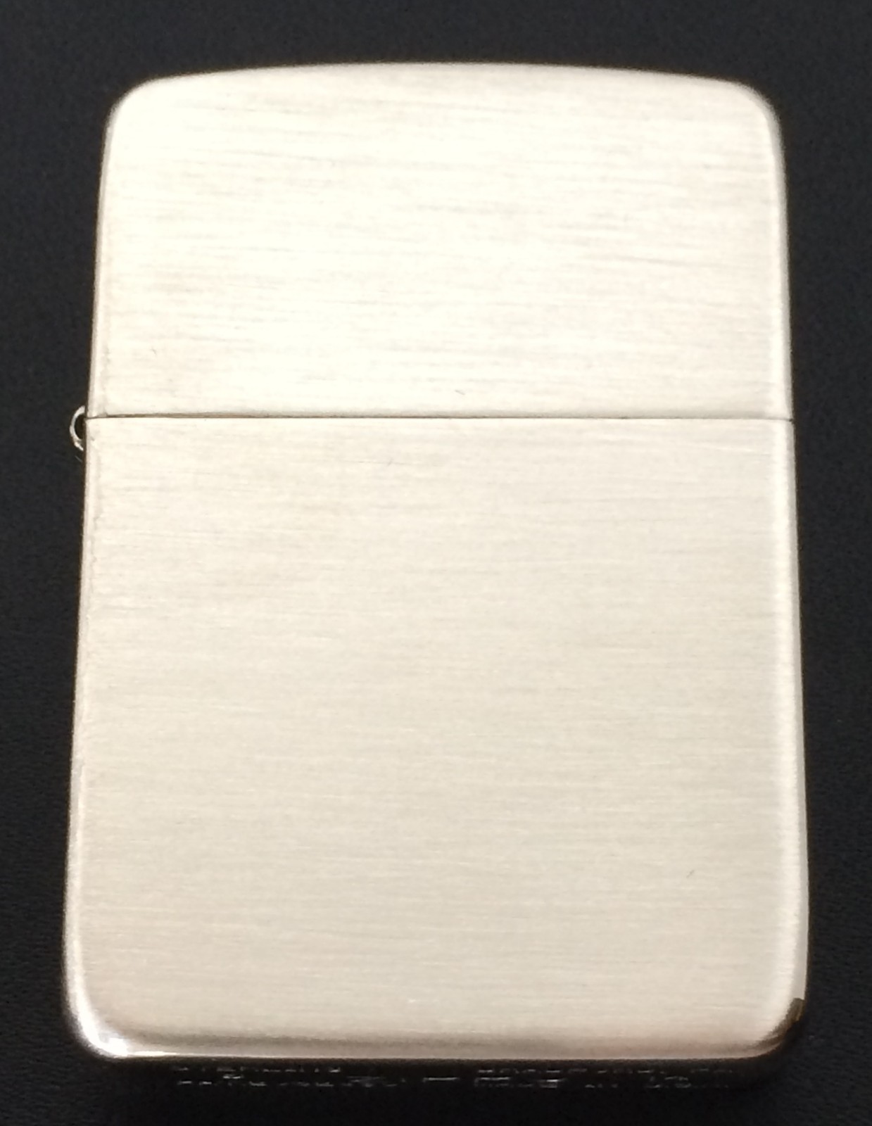 Sterling SIlver Zippo Lighter, Satin Finish, #24, 1941 Replica, New In Box